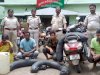 महुआ शराब के साथ चार गिरफ्तार 
