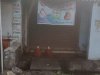 प्रदूषित जगह में जल छत्र व्यवस्था