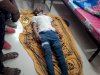 ट्रेलर की चपेट में आने से बाइक सवार युवक की मौत
