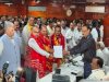 चार सीटों के लिये पांच उम्मीदवारों का नामांकन 