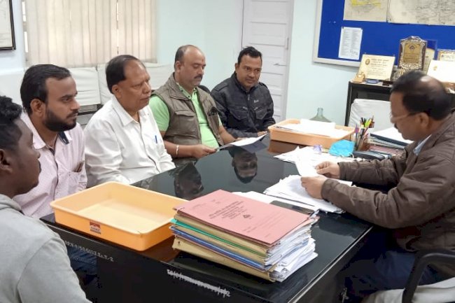 विकास मुलक कार्यो के लिए भाजपा ने लिखा पत्र