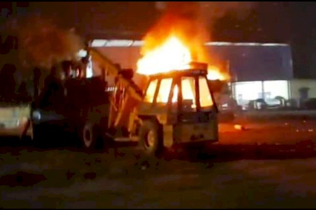 अधिकारियों की लापरवाही से करोडो़ की मशीन स्वाहा 