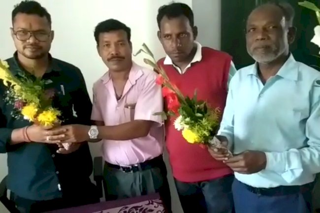नवनिर्वाचित सरपंच ने संभाला कार्यभार 