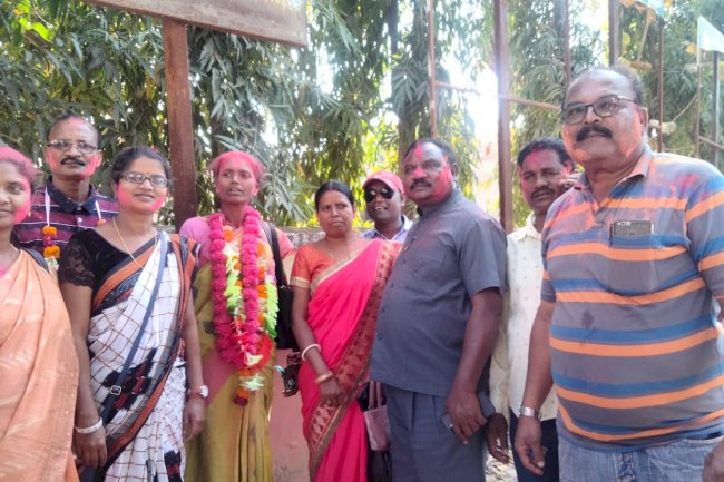फूलमनी केरकेट्टा बनी बिसरा ब्लाक प्रमुख 