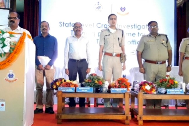 राज्य स्तरीय दुर्घटना जांच प्रशिक्षण शिविर का उद्घाटन
