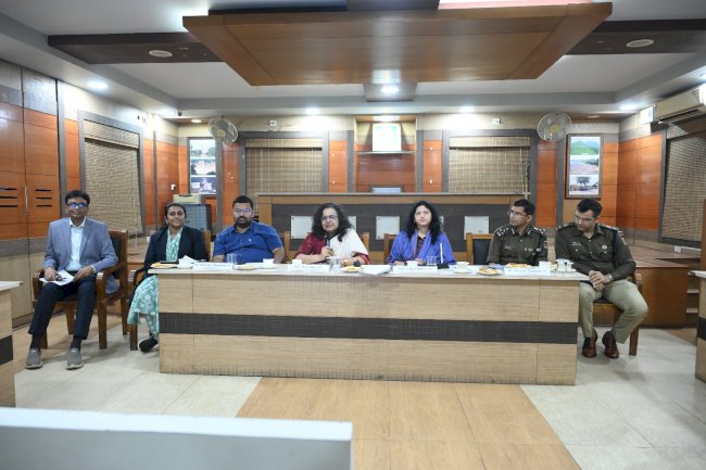 राज्य विकास आयुक्त का राउरकेला दौरा
