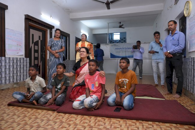 राज्य बाल संरक्षण आयोग की अध्यक्ष का सुंदरगढ़ दौरा