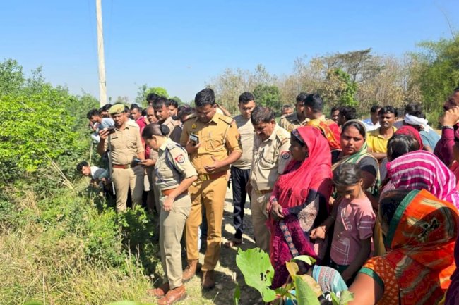 नहर किनारे बोरे में मिली सफाई कर्मचारी की लाश