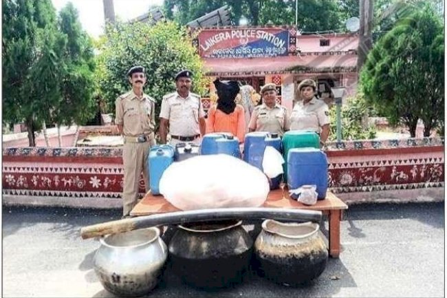 320 लीटर शराब ज़ब्त एक गिरफ्तार