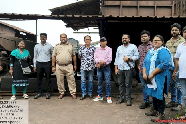 प्रदूषण नियमों के उल्लंघन पर अग्रसेन स्पंज के तीन यूनिट सील