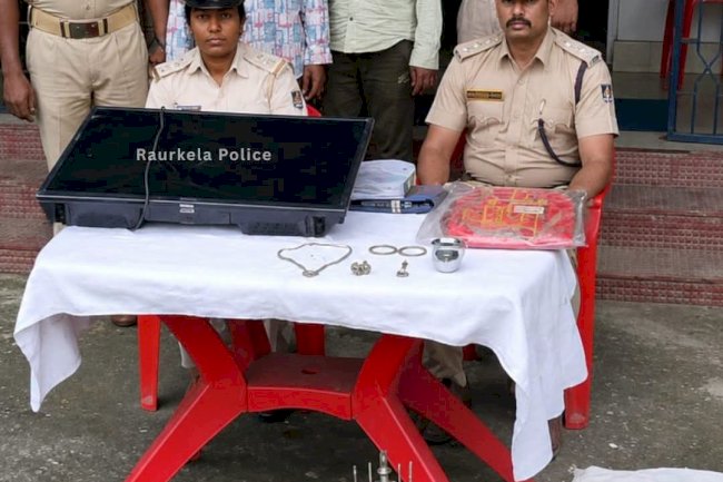 बंद घर में दो नाबालिग ने की चोरी