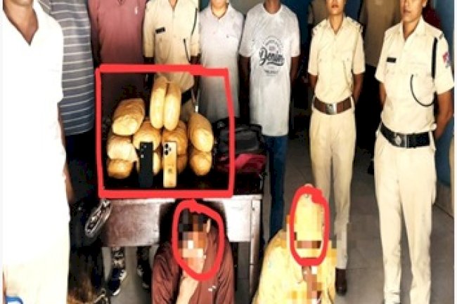 साढे़ पांच लाख के गांजा के साथ दो तस्कर गिरफ्तार